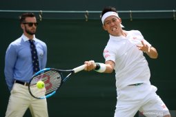 Nishikori bertekad kalahkan Roger Federer di perempat final Wimbledon