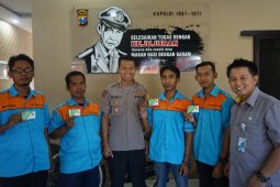 Polresta Mojokerto dukung pemberian jaminan sosial petugas kebersihan