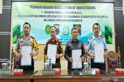Penegak hukum di Banjarmasin sepakat terapkan e-ICJS