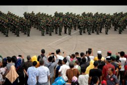 Pengiriman pasukan pengamanan perbatasan RI-Papua Nugini