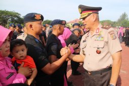 865 anggota Polri di Aceh naik  pangkat