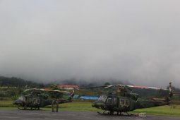 Cuaca buruk jadi kendala pencaharian helikopter hilang