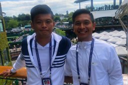 Rungkat/Hsieh tak biarkan lawan menang mudah di Wimbledon