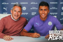 Rodri jadi pemain anyar kedua  Manchester City musim panas ini