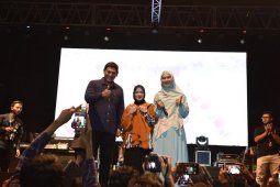 Warga Kota Kediri antusias saksikan penampilan Sabyan Gambus