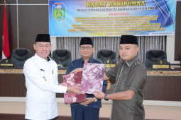 DPRD Tebo menyetujui laporan bupati tahun anggaran 2018