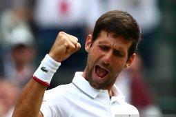 Novak Djokovic lolos ke perempat final Wimbledon ke-11