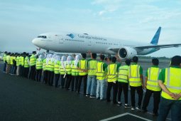 Calon Haji Kloter pertama Padang bertolak ke Madinah