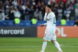 Pelatih Brasil Tite minta Messi hormati orang lain