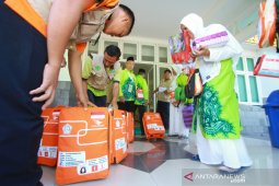 Kloter I Kalsel Masuk Asrama Haji