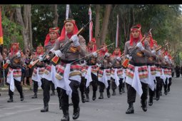 Atraksi memperingati Hari Bhayangkara