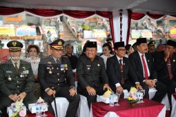 Bupati Gianyar jadi inspektur upacara Hari Bhayangkara