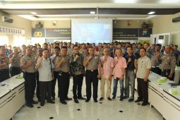Polresta Sidoarjo koordinasi mengantisipasi kriminal toko swalayan