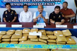Kuli bangunan di Jabar terlibat peredaran 169 kilogram ganja
