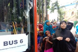 Ratusan pencari suaka ditampung di eks Kodim Jakarta Barat