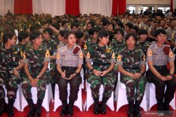 Presiden Jokowi akan lantik 781 Capaja TNI-Polri