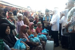 Gubernur beri bantuan tandon air wilayah terdampak kekeringan di Bondowoso