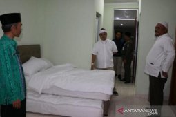 Gubernur Babel tinjau fasilitas di Asrama Haji Babel