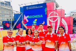 Indonesia bergema di ajang World Cup Cricket di London