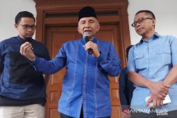 Prabowo bertemu Amien Rais selasa sore
