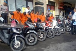 Operasi Pekat Agung 2019, Polres Gianyar tahan sembilan tersangka