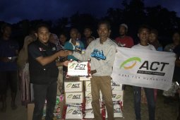 ACT bantu logistik korban gempa Halmahera  Selatan