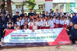 Mahasiswa KKN UBB perkenalkan "Bank Sampah" kepada pelajar
