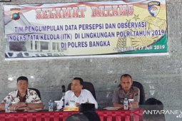 Pemerintah Kabupaten  Bangka dukung ITK Polri (Video)