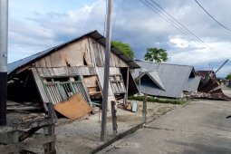 Jaringan telekomunikasi dan listrik terganggu pasca-gempa Halsel