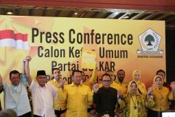 Deklarasi sejumlah kader untuk maju sebagai calon Ketua Umum Golkar