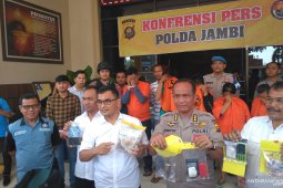 Polda Jambi tangkap anggota sindikat sabu jaringan Malaysia
