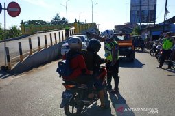 Pelanggar jalur satu arah di Jembatan Antasan ditindak tegas