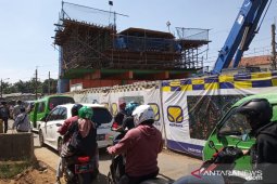 Pembangunan jalan layang RE Marthadinata di Bogor ada kendala ini