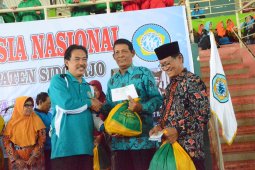 Usia harapan hidup warga Kabupaten Sidoarjo 73 tahun