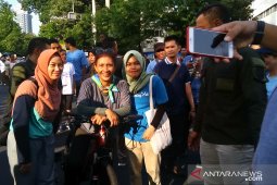 Menteri Susi sapa warga di "CFD"
