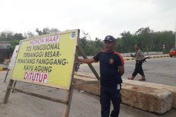 Jalan Tol Trans Sumatera  SP Lima Mesuji dalam proses pembersihan jalur tol