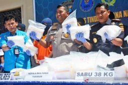 BNN: Ratusan ribu jiwa teracuni sabu jika 38 Kg ini beredar