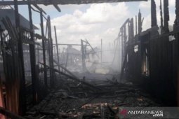 10 unit rumah hangus di Daha Utara