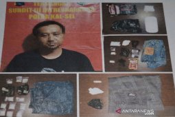 Ditresnarkoba Polda Kalsel sita sebanyak 144,55 gram sabu