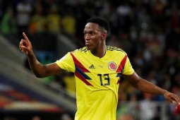 Yerry Mina, pemain Everton diperkarakan FA gara-gara judi