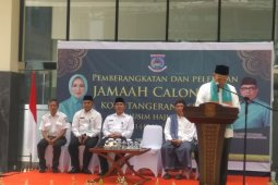Wakil Wali Kota Tangsel lepas calhaj kloter 41