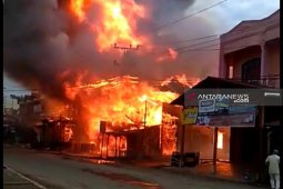 Kebakaran hebat melanda Batang Toru