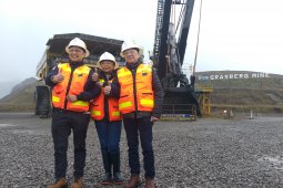Perdana setelah "dikuasai" RI, Menteri BUMN kunjungi Garsberg Freeport