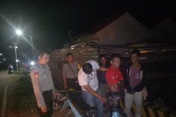 Polsek Tempilang Bangka Barat giatkan patroli malam