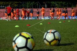 Persija latihan jelang final Piala Indonesia
