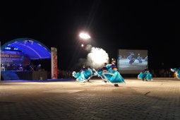 Tradisi "Nyuluh" dperlombakan dalam  Funtouristic Festival Natuna