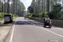 Lalu lintas Lembang sepi pasca-erupsi Tangkuban Parahu