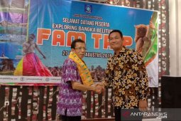 Peserta Fam Trip 2019 apresiasi Disbudpar Babel