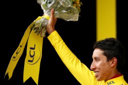 Bernal bersiap sebagai pebalap Kolombia pertama juara