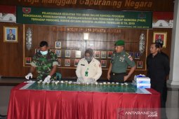 Provost kawal ketat tes urine prajurit Korem 091/ASN